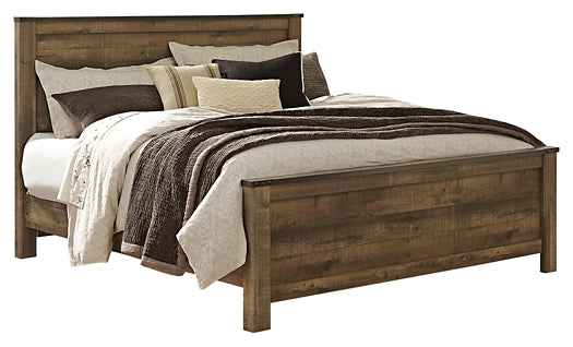 Trinell King Panel Bed with Dresser and 2 Nightstands