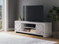Cayboni LG TV Stand w/Fireplace Option