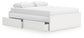 Onita Queen Platform Bed with 1 Side Storage