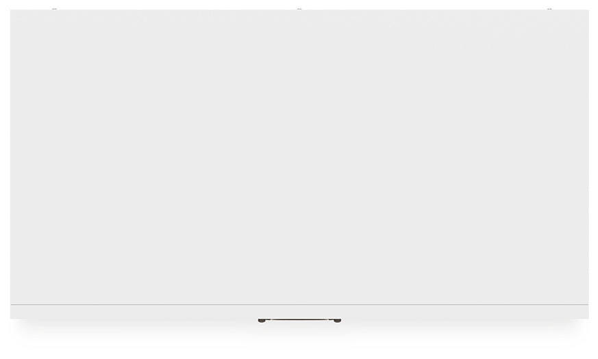 Binterglen California King Panel Bed with Mirrored Dresser, Chest and Nightstand