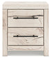 Lawroy Full Panel Headboard with Mirrored Dresser, Chest and Nightstand
