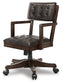 Breckington Home Office Desk with Chair and Storage
