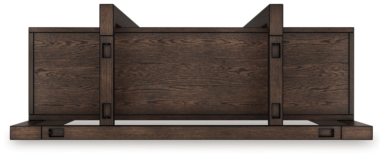 Breckington Home Office Desk with Chair and Storage