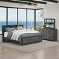 Broachmyn Queen Bookcase Bed, Dresser and Mirror