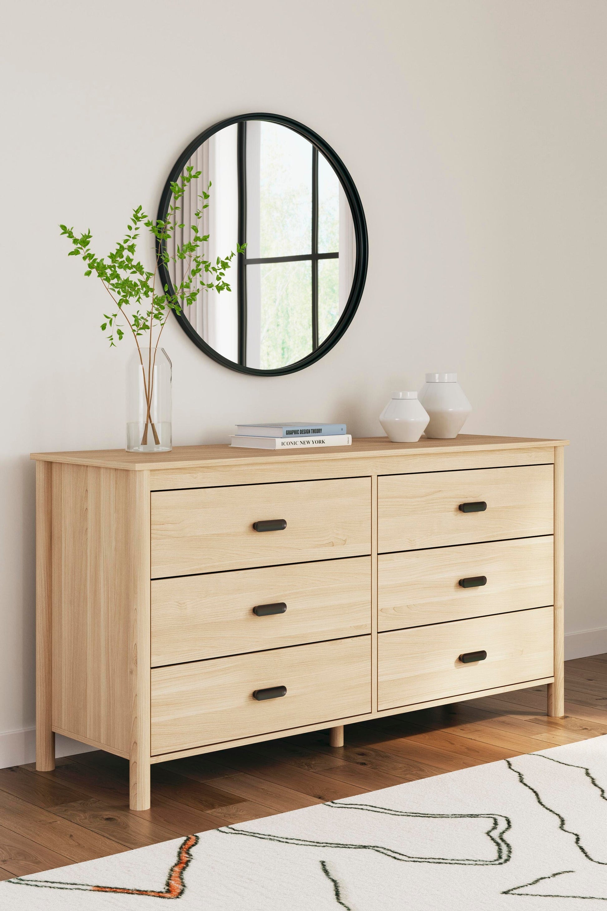 Cabinella Six Drawer Dresser – Discount Furniture Warehouse (AZ)