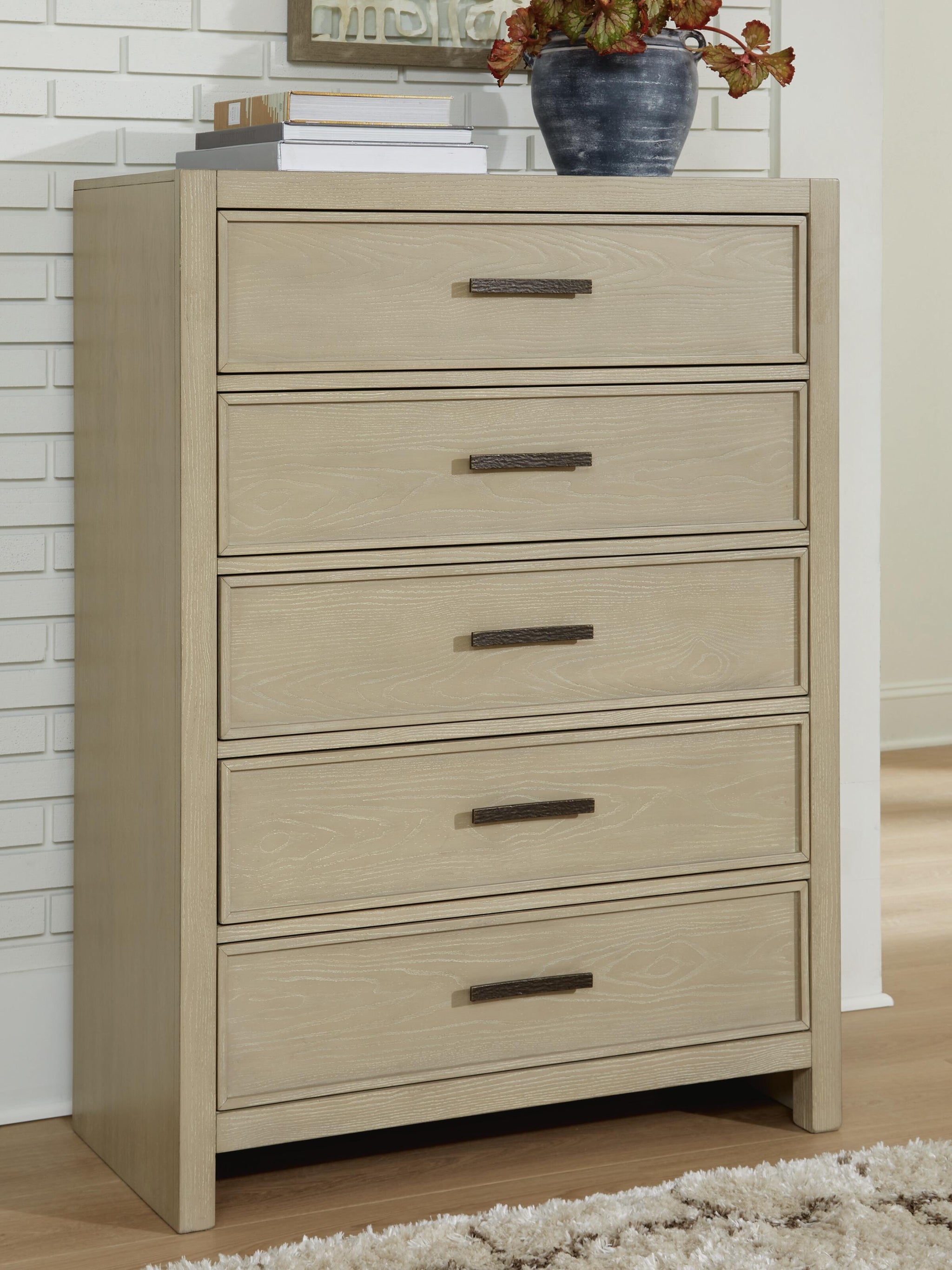 dresser amazon Dressers for Bedroom, Heavy Duty 4-Drawer Wood Chest of Drawers, Moder –  SEGMART main image 1