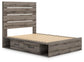 Urbanoore Full Panel Bed with Storage, Dresser, Mirror, Chest and Nightstand