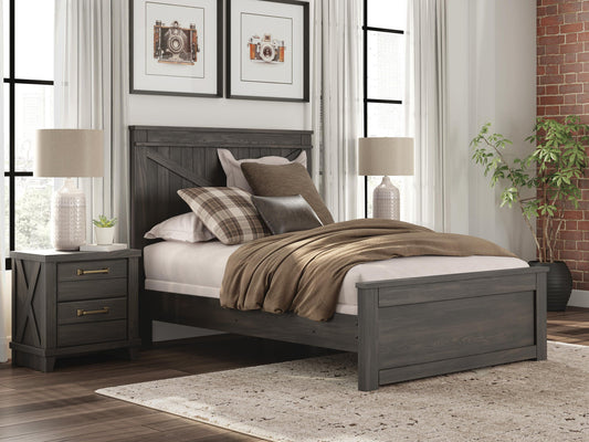 Vonitta Bay Full Panel Bed