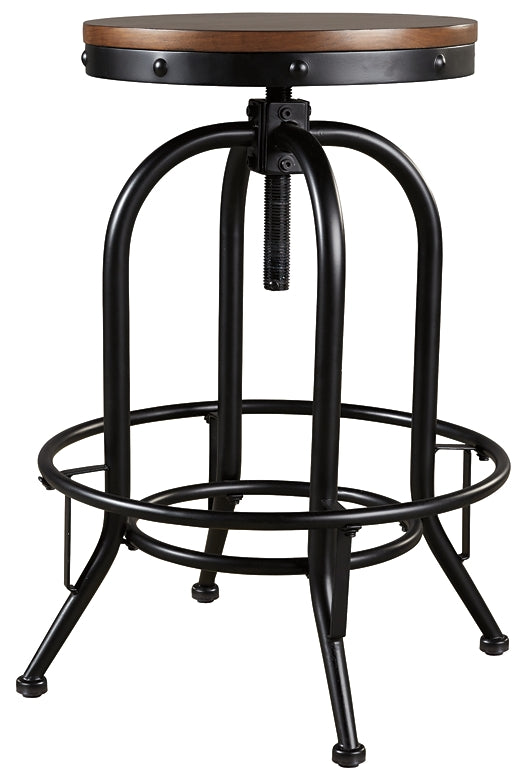 Valebeck Swivel Barstool (2/CN)