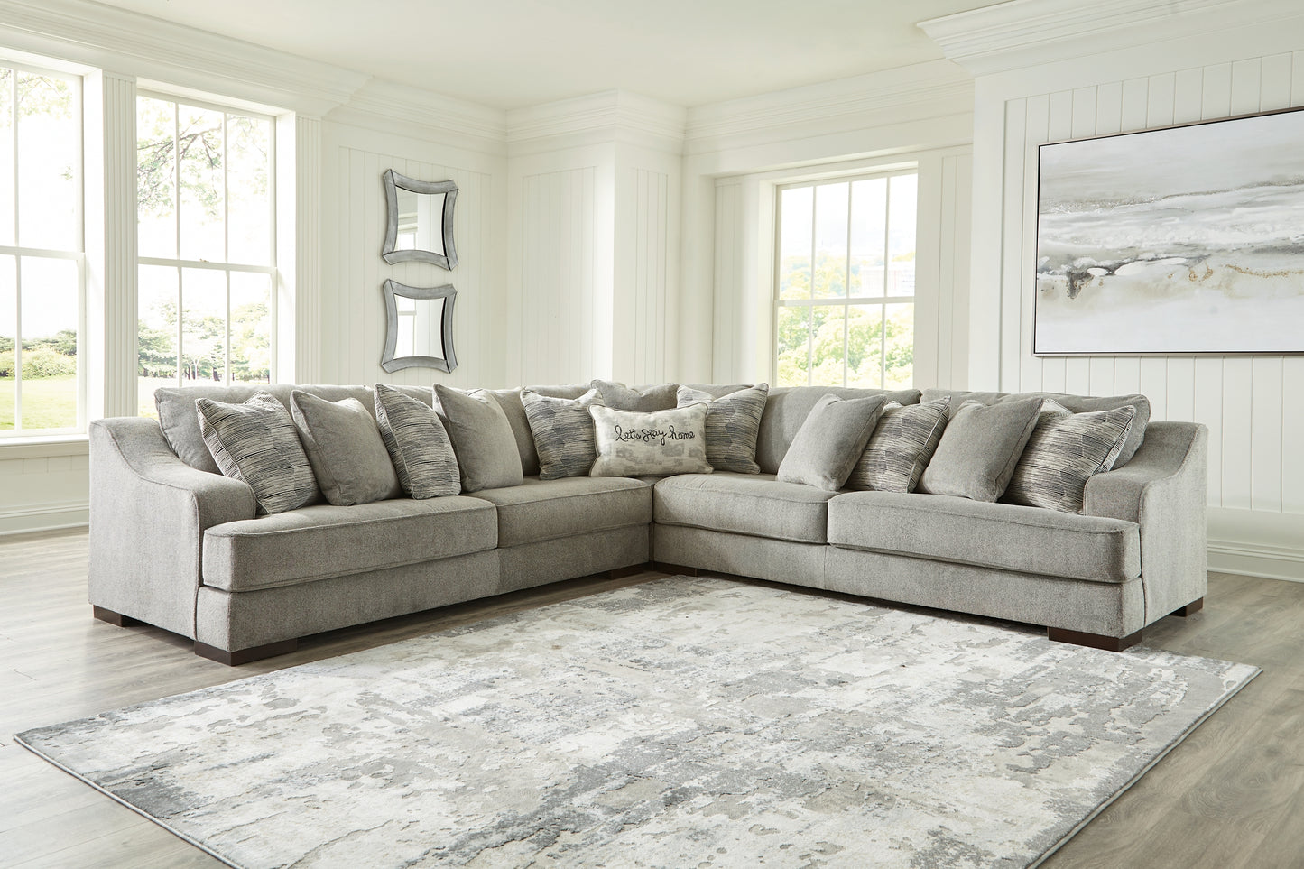 Bayless 3-Piece Sectional with Ottoman
